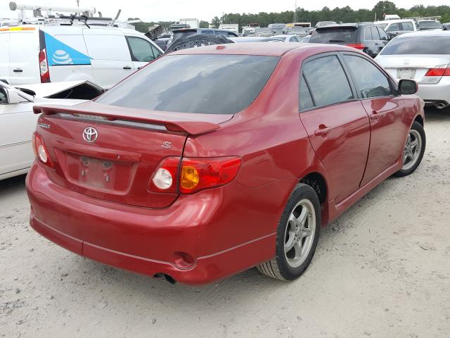 1NXBU40E59Z045307 - 2009 TOYOTA COROLLA BASE  照片 4