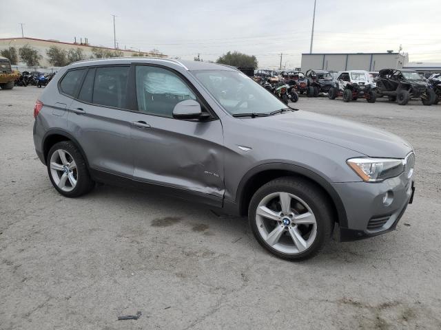 5UXWZ7C37H0V92165 - 2017 BMW X3 SDRIVE28I GRAY photo 4