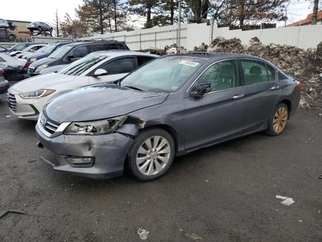 1HGCR2F84DA263749 - 2013 HONDA ACCORD EXL GRAY photo 1