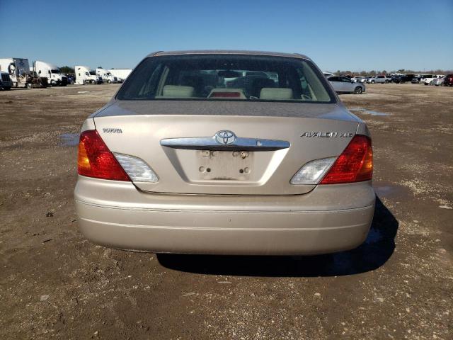 4T1BF28BXYU049344 - 2000 TOYOTA AVALON XL BEIGE photo 6