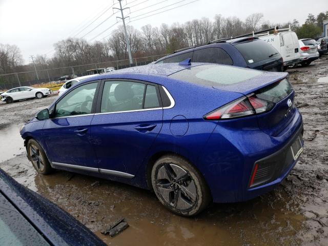 KMHC85LC4NU279859 - 2022 HYUNDAI IONIQ SEL BLUE photo 2