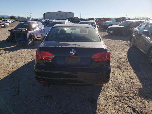 3VW2K7AJ1BM337910 - 2011 VOLKSWAGEN JETTA BASE BLACK photo 6