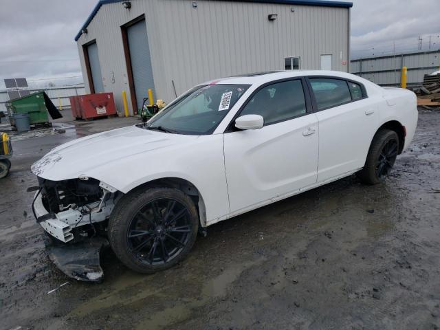 2C3CDXBG1KH713254 - 2019 DODGE CHARGER SXT WHITE photo 1