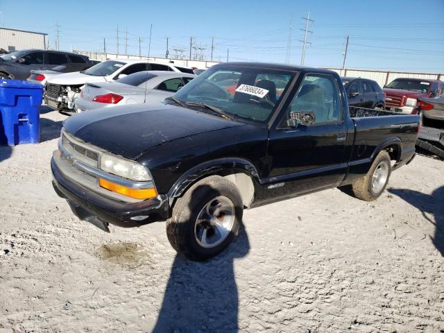 1GCCS14W6YK189698 - 2000 CHEVROLET S TRUCK S10 BLACK photo 1