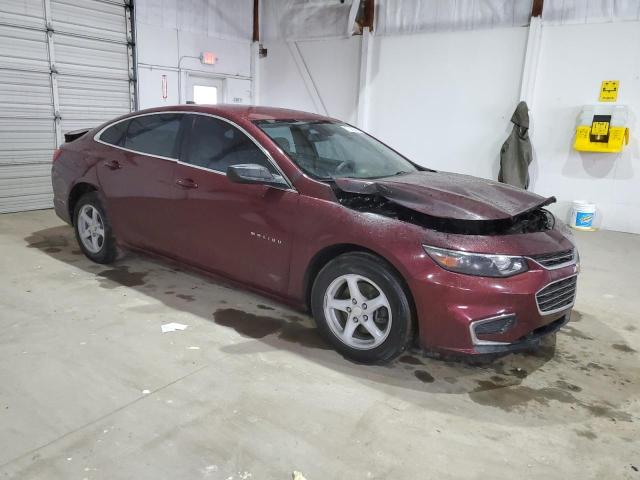 1G1ZB5ST2GF191538 - 2016 CHEVROLET MALIBU LS MAROON photo 4