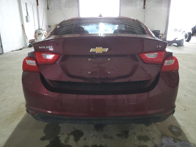 1G1ZB5ST2GF191538 - 2016 CHEVROLET MALIBU LS MAROON photo 6