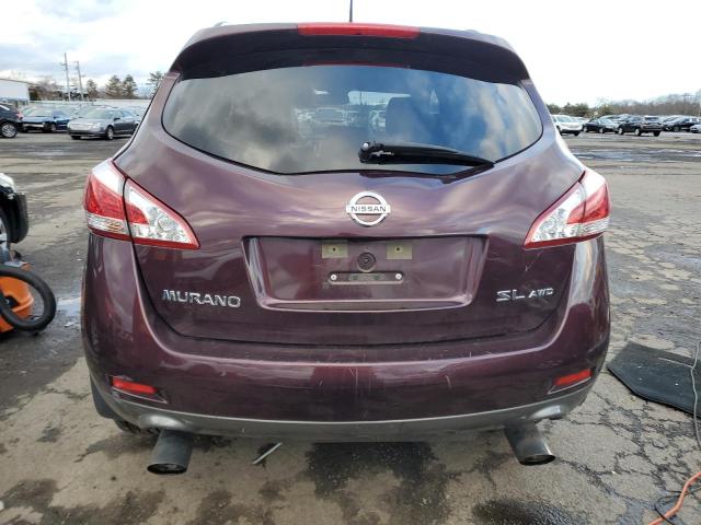 JN8AZ1MWXEW532072 - 2014 NISSAN MURANO S BURGUNDY photo 6