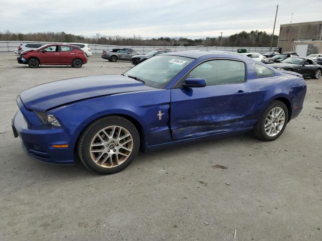 1ZVBP8AM3E5334440 - 2014 FORD MUSTANG BLUE photo 1