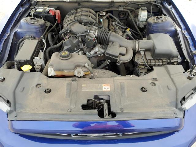 1ZVBP8AM3E5334440 - 2014 FORD MUSTANG BLUE photo 11