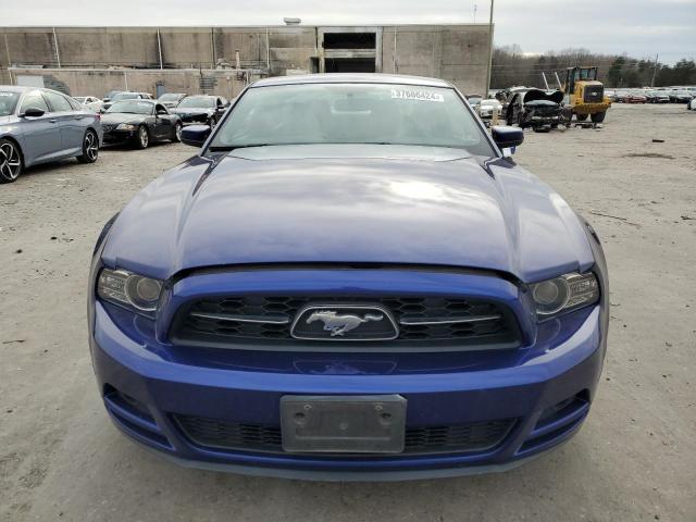 1ZVBP8AM3E5334440 - 2014 FORD MUSTANG BLUE photo 5