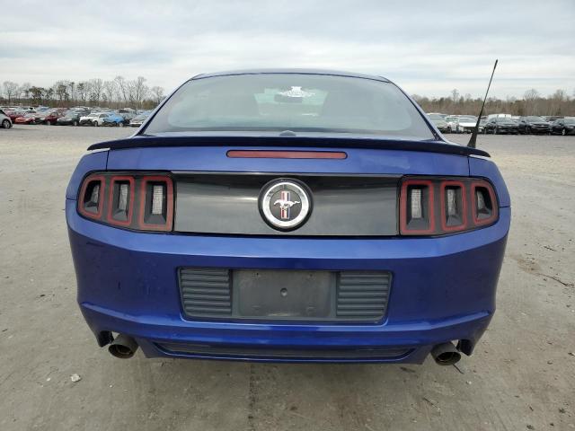 1ZVBP8AM3E5334440 - 2014 FORD MUSTANG BLUE photo 6