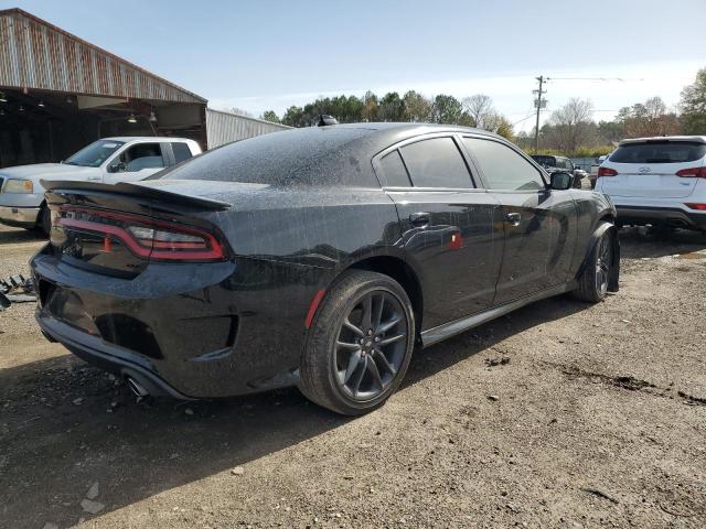 2C3CDXMG7NH139289 - 2022 DODGE CHARGER GT BLACK photo 3