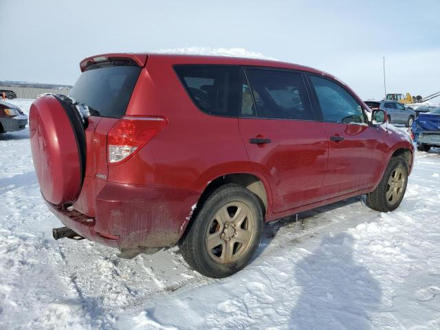 JTMBK33V386040514 - 2008 TOYOTA RAV4 RED photo 3