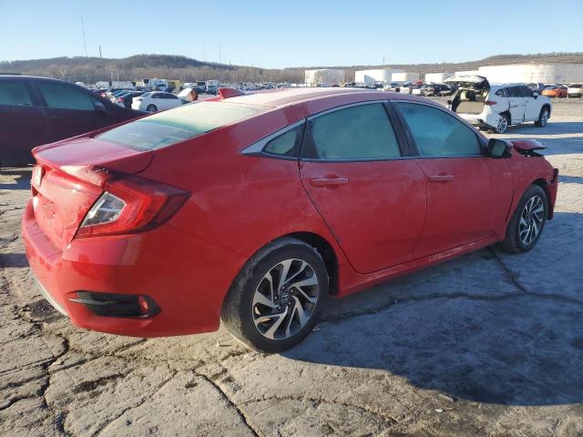 2HGFC2F76HH534727 - 2017 HONDA CIVIC EX RED photo 3