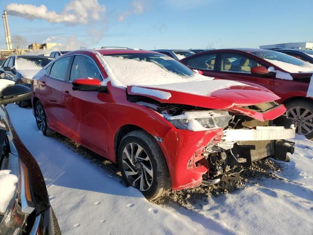 2HGFC2F76HH534727 - 2017 HONDA CIVIC EX RED photo 4