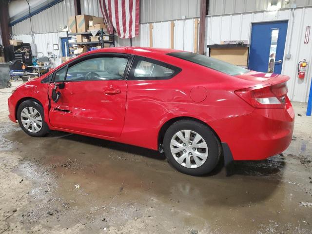 2HGFG3B58CH512249 - 2012 HONDA CIVIC LX RED photo 2