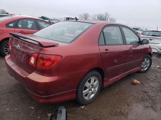 1NXBR32E64Z262950 - 2004 TOYOTA COROLLA CE RED photo 3