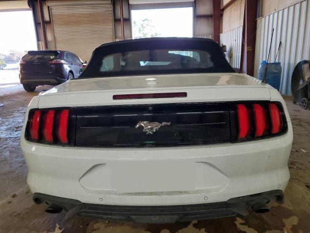 1FATP8UH3M5102611 - 2021 FORD MUSTANG WHITE photo 6