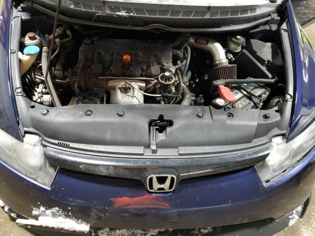 1HGFA168X7L120943 - 2007 HONDA CIVIC EX BLUE photo 11