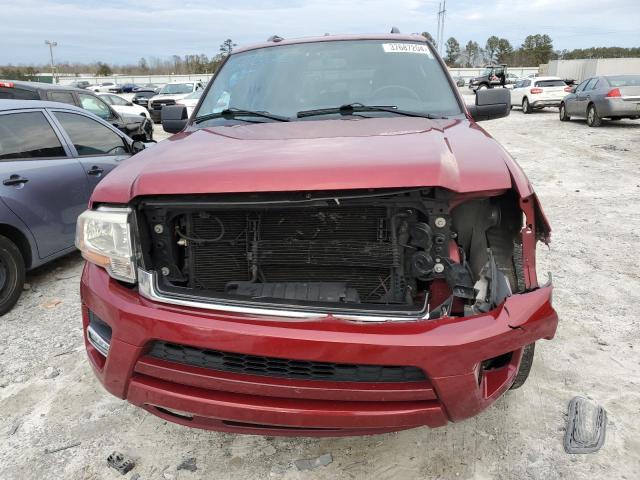 1FMJU1HT1FEF12323 - 2015 FORD EXPEDITION XLT RED photo 5