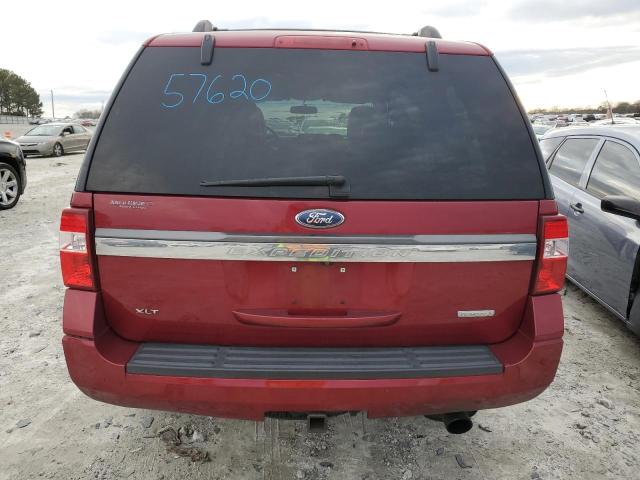 1FMJU1HT1FEF12323 - 2015 FORD EXPEDITION XLT RED photo 6