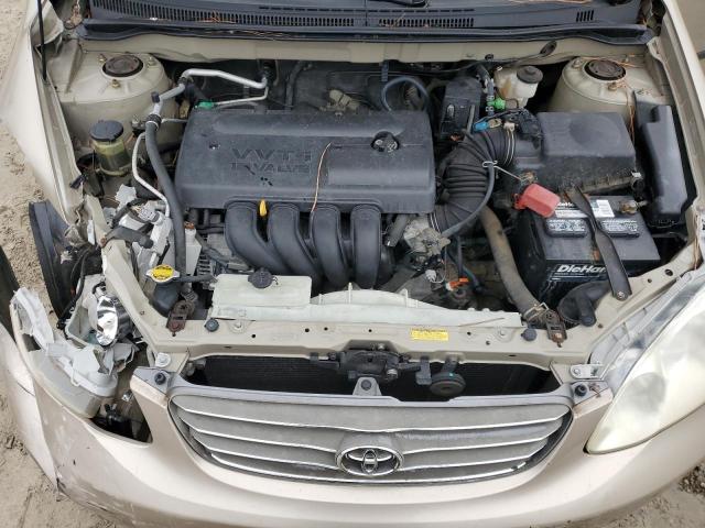 2T1BR32E04C240606 - 2004 TOYOTA COROLLA CE TAN photo 11