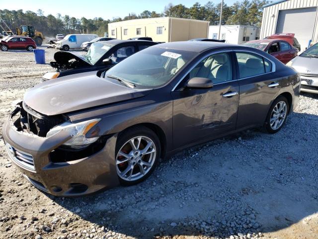 1N4AA5AP7DC847764 - 2013 NISSAN MAXIMA S BROWN photo 1