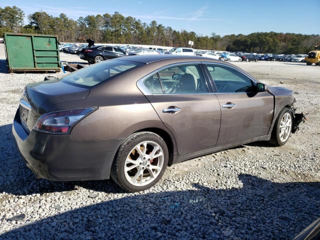 1N4AA5AP7DC847764 - 2013 NISSAN MAXIMA S BROWN photo 3