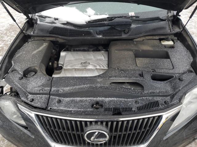 2T2BK1BAXAC072714 - 2010 LEXUS RX 350 CHARCOAL photo 12