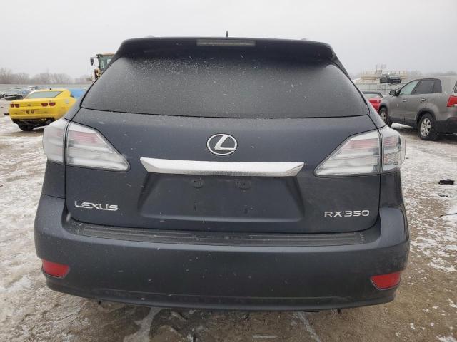 2T2BK1BAXAC072714 - 2010 LEXUS RX 350 CHARCOAL photo 6