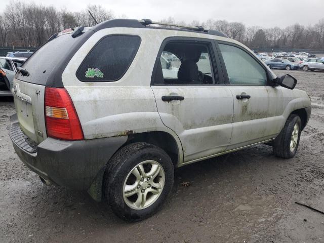 KNDJF723377435244 - 2007 KIA SPORTAGE EX SILVER photo 3