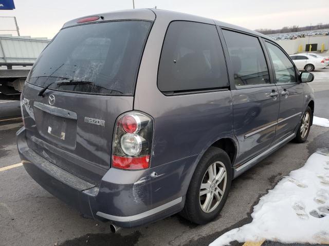 JM3LW28A060564719 - 2006 MAZDA MPV WAGON GRAY photo 3