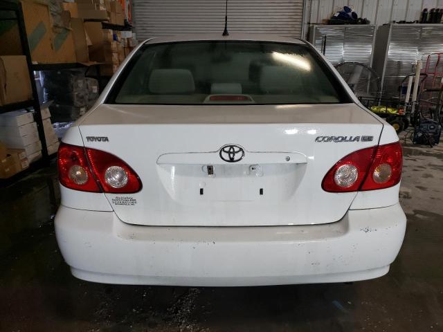 1NXBR30EX8Z043224 - 2008 TOYOTA COROLLA CE WHITE photo 6