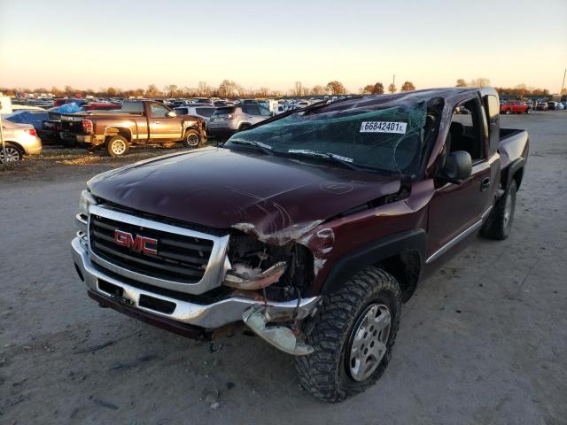 2GTEK19T231308184 - 2003 GMC NEW SIERRA K1500 MAROON photo 10