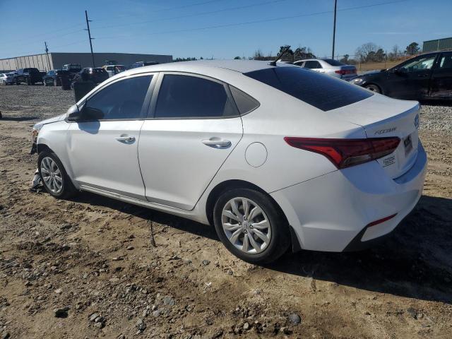 3KPC24A66LE116395 - 2020 HYUNDAI ACCENT SE WHITE photo 2