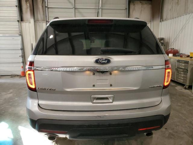 1FM5K7F89FGA64796 - 2015 FORD EXPLORER LIMITED SILVER photo 6