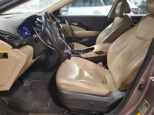 KMHFG4JG7DA199908 - 2013 HYUNDAI AZERA GRAY photo 7