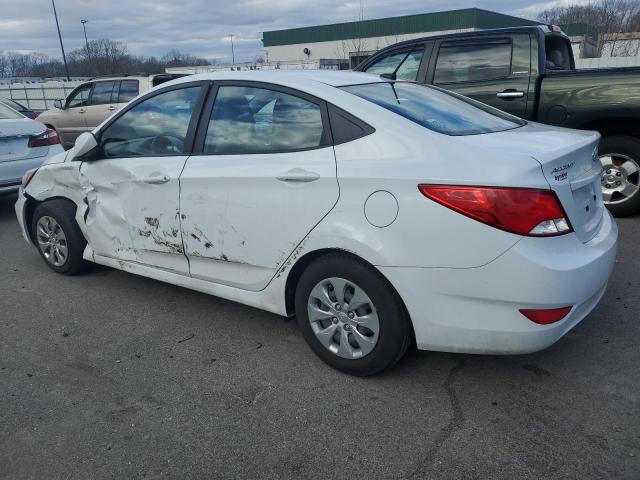 KMHCT4AEXHU366523 - 2017 HYUNDAI ACCENT SE WHITE photo 2