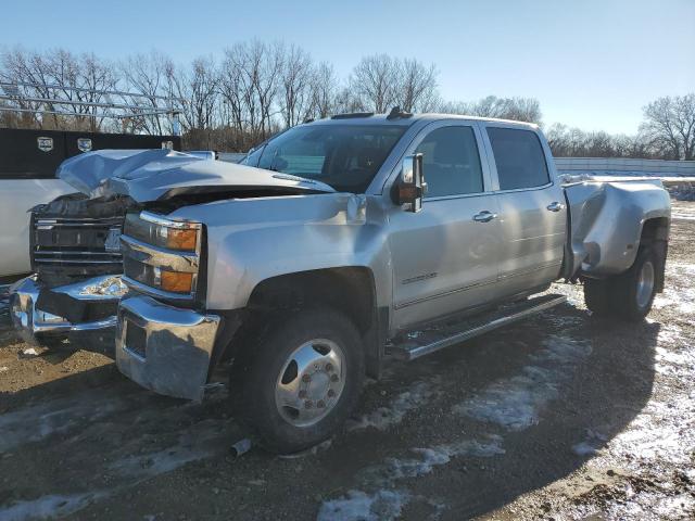 1GC4K0E87FF559304 - 2015 CHEVROLET SILVERADO K3500 LTZ SILVER photo 1