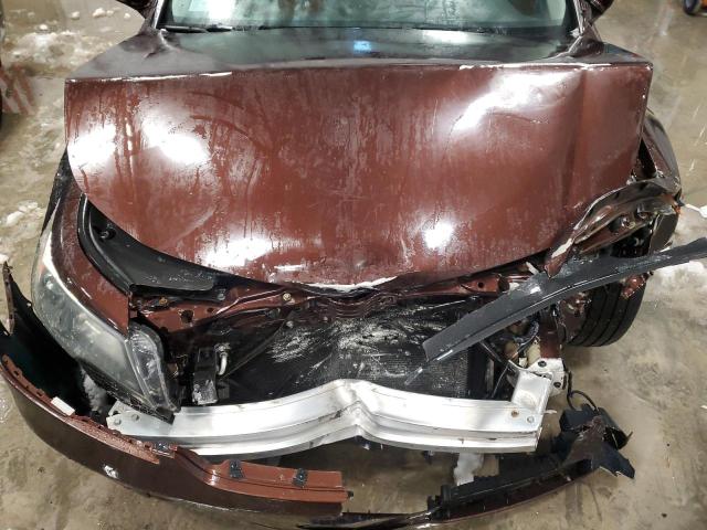 19UUA9F50CA000201 - 2012 ACURA TL BURGUNDY photo 11