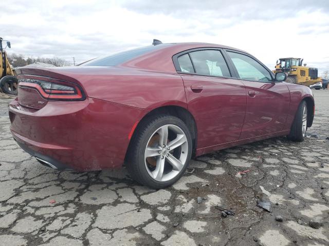 2C3CDXHG4JH158225 - 2018 DODGE CHARGER SXT PLUS BURGUNDY photo 3