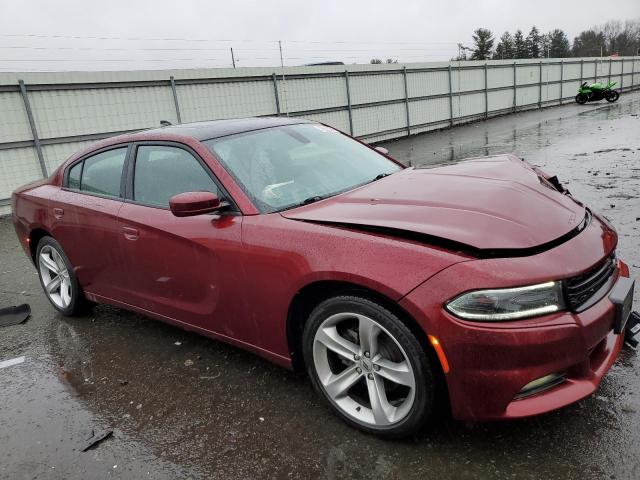 2C3CDXHG4JH158225 - 2018 DODGE CHARGER SXT PLUS BURGUNDY photo 4