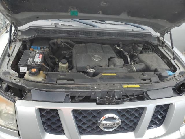 1N6AA07C88N336444 - 2008 NISSAN TITAN XE SILVER photo 11