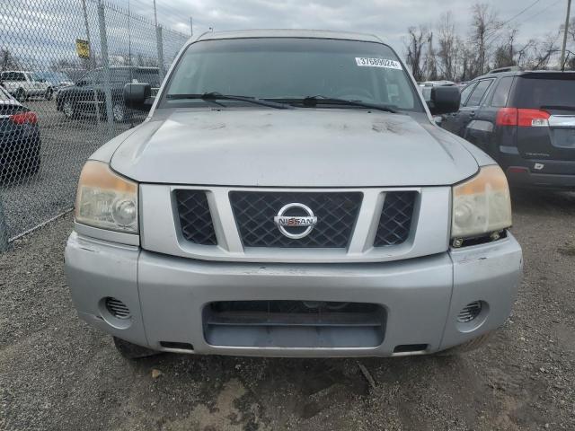 1N6AA07C88N336444 - 2008 NISSAN TITAN XE SILVER photo 5