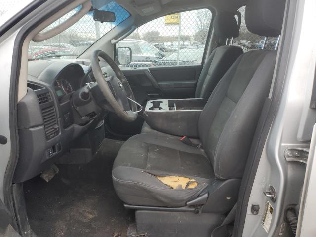 1N6AA07C88N336444 - 2008 NISSAN TITAN XE SILVER photo 7