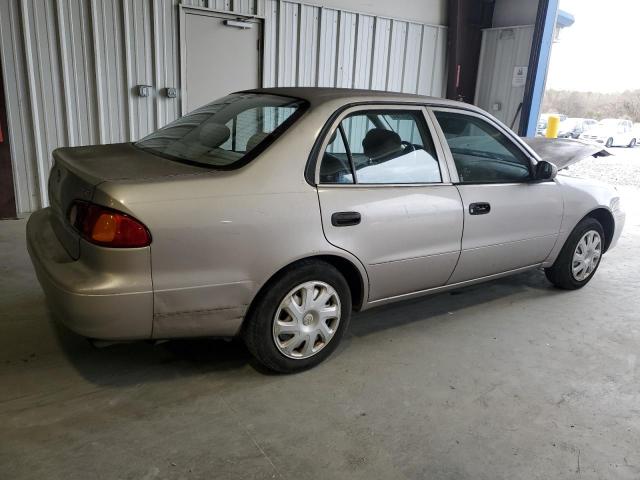 1NXBR12E62Z566250 - 2002 TOYOTA COROLLA CE BEIGE photo 3