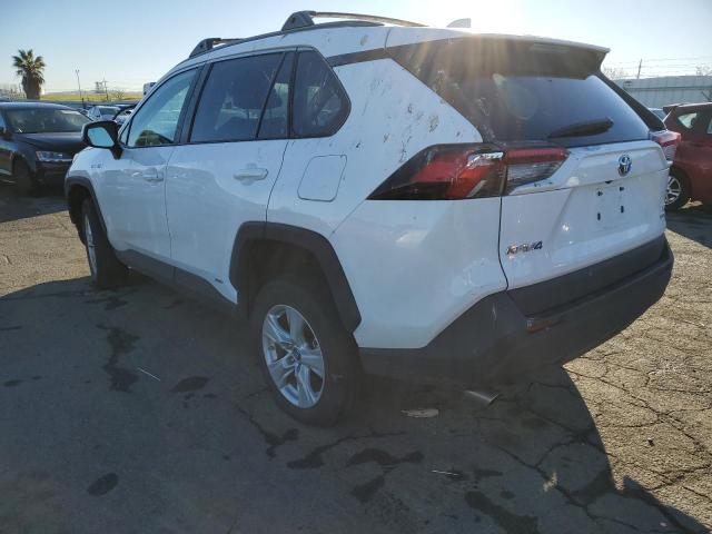 4T3MWRFV9LU008976 - 2020 TOYOTA RAV4 LE WHITE photo 2