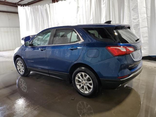 2GNAXUEV9M6106530 - 2021 CHEVROLET EQUINOX LT BLUE photo 2