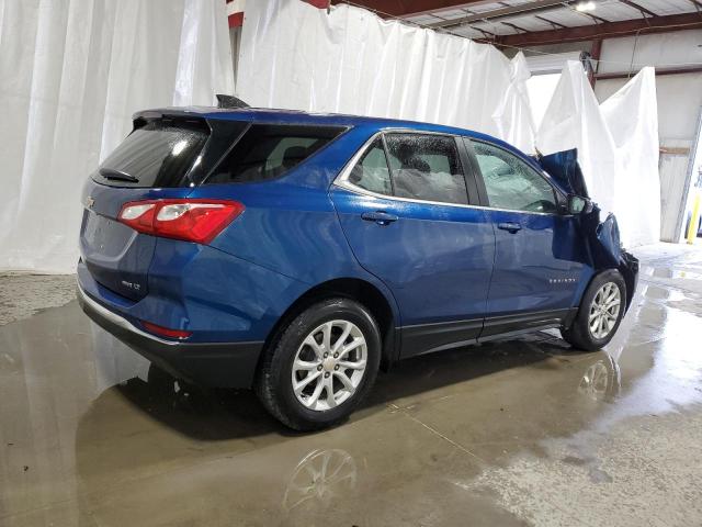 2GNAXUEV9M6106530 - 2021 CHEVROLET EQUINOX LT BLUE photo 3