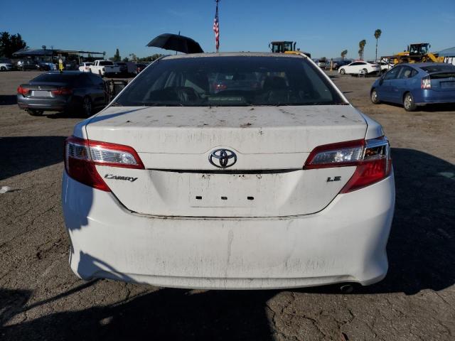 4T4BF1FK9ER403157 - 2014 TOYOTA CAMRY L WHITE photo 6